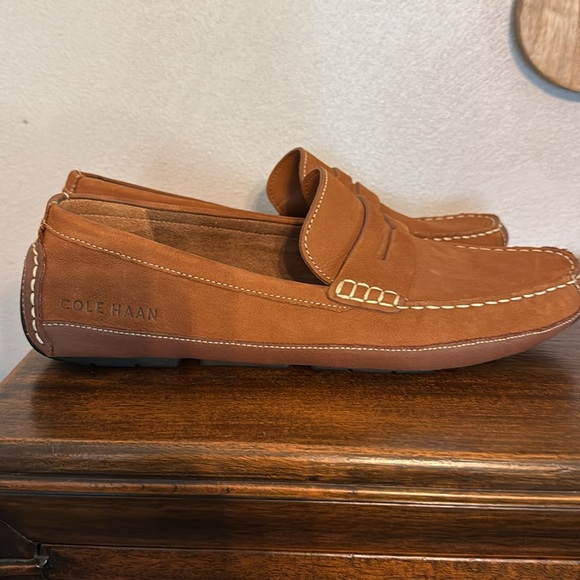 Cole Haan Men’s Size 10 Brown Penny Loafers NWOT - Picture 6 of 12